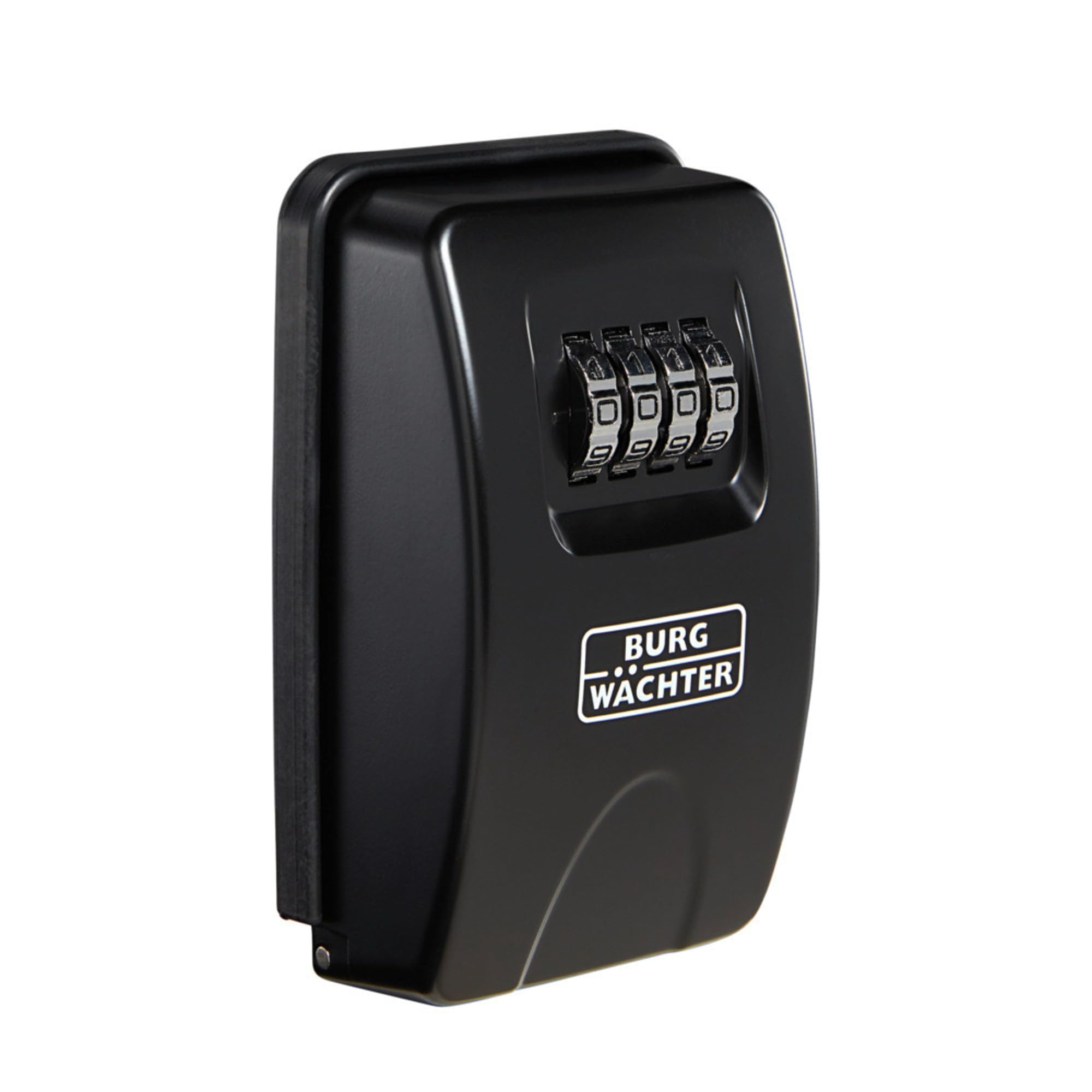 BURG-WÄCHTER 20 Key Hook Key Safe - Combination Lock - Black - Wall Mountable - Weatherproof