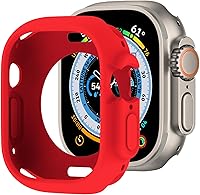 Vista 25 de BOTOMALL Funda protectora compatible con Apple Watch de 1.614 pulgadas Series 9, Series 8 Series 7, TPU suave, flexible, delgada, ligera, funda