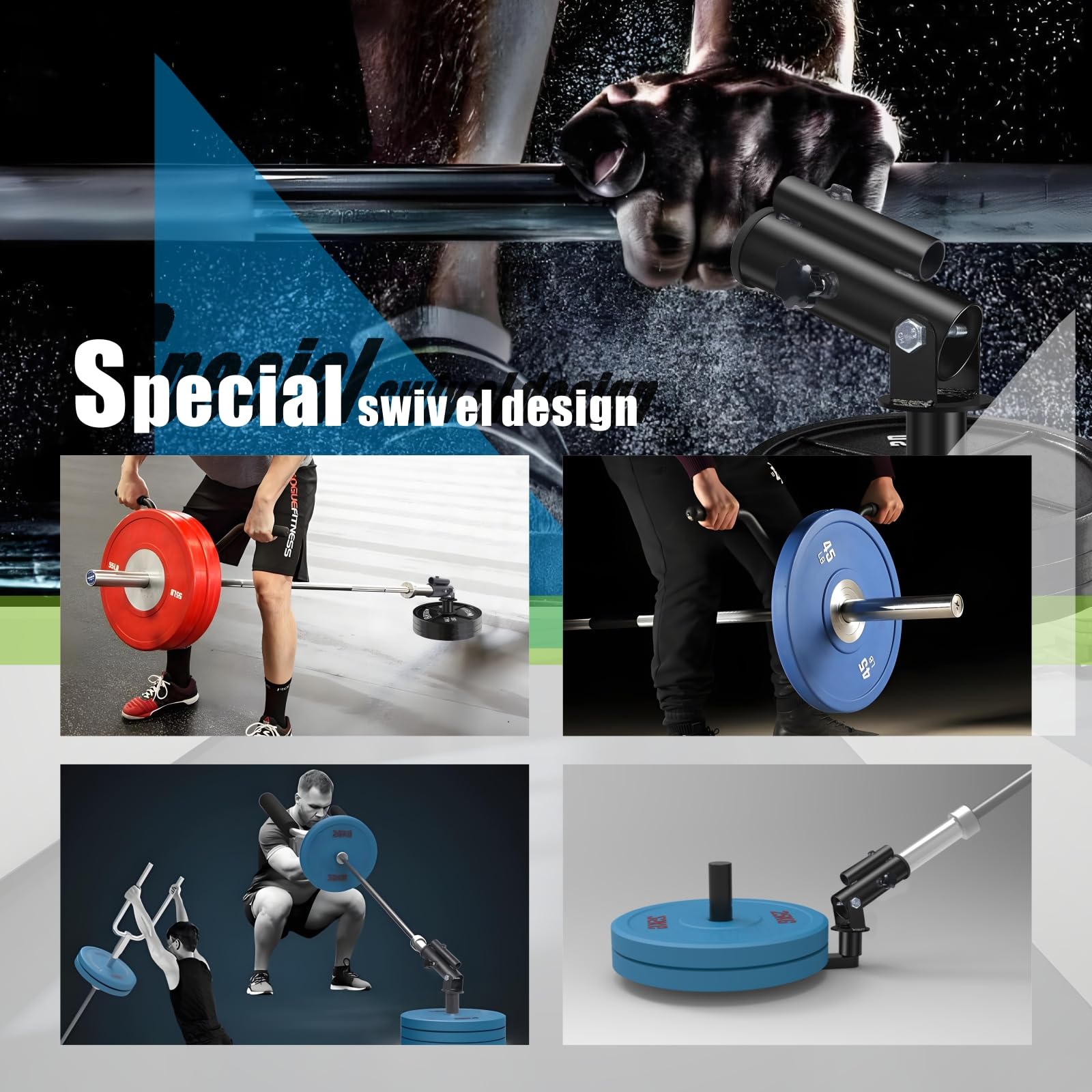 Amazon.com : Arazooyi T Bar Row Landmine Attachment for 1