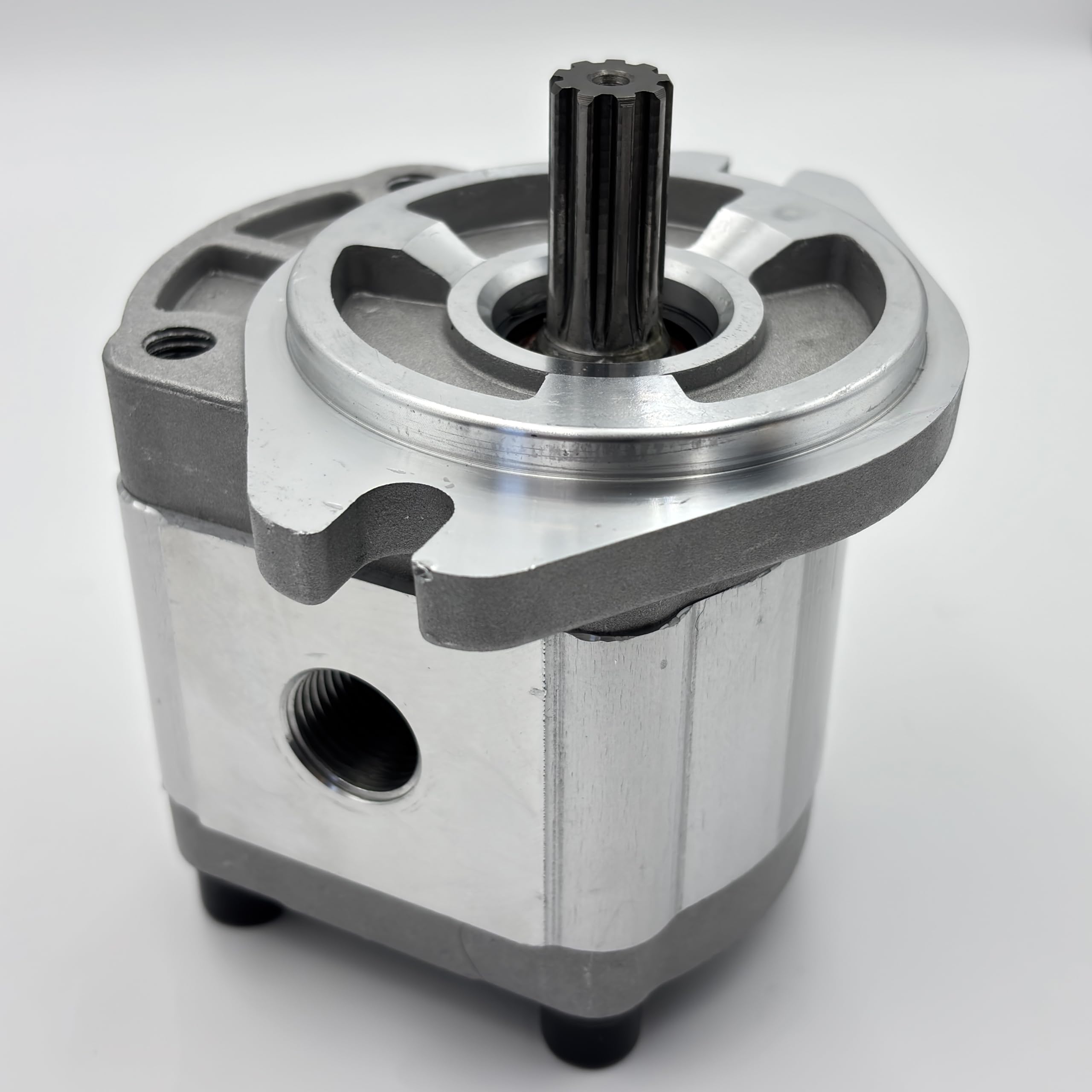 Lyautoele Silver Pgp5106g3lp Single Acting Hydraulic Gear Pump For Agt H12 Mini Excavator