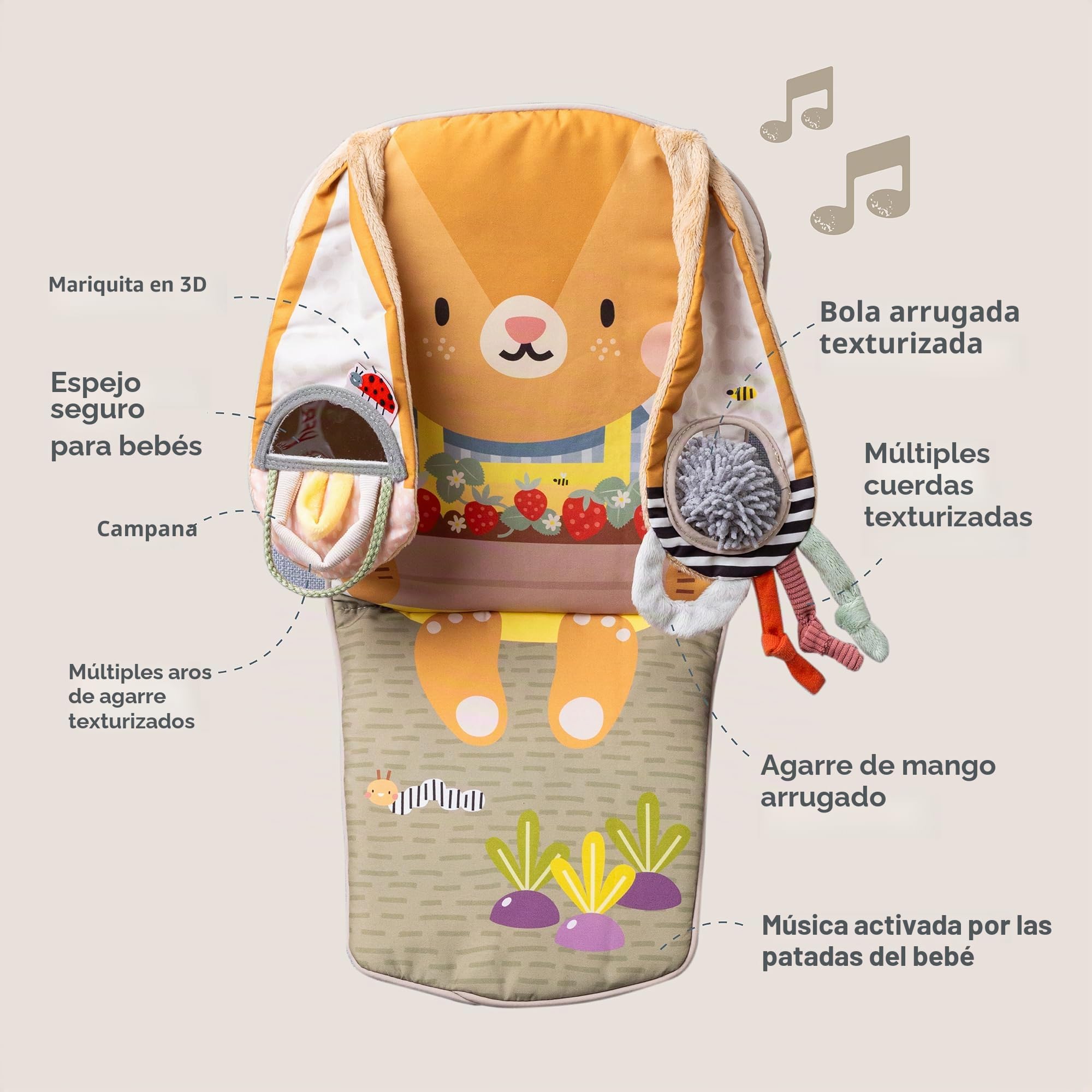 Taf Toys 13325 - Juguete de Coche Conejo