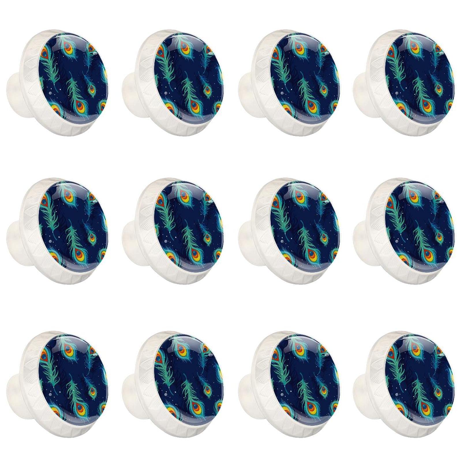 Boutons décoratifs ronds marine pour placard et tiroir de style