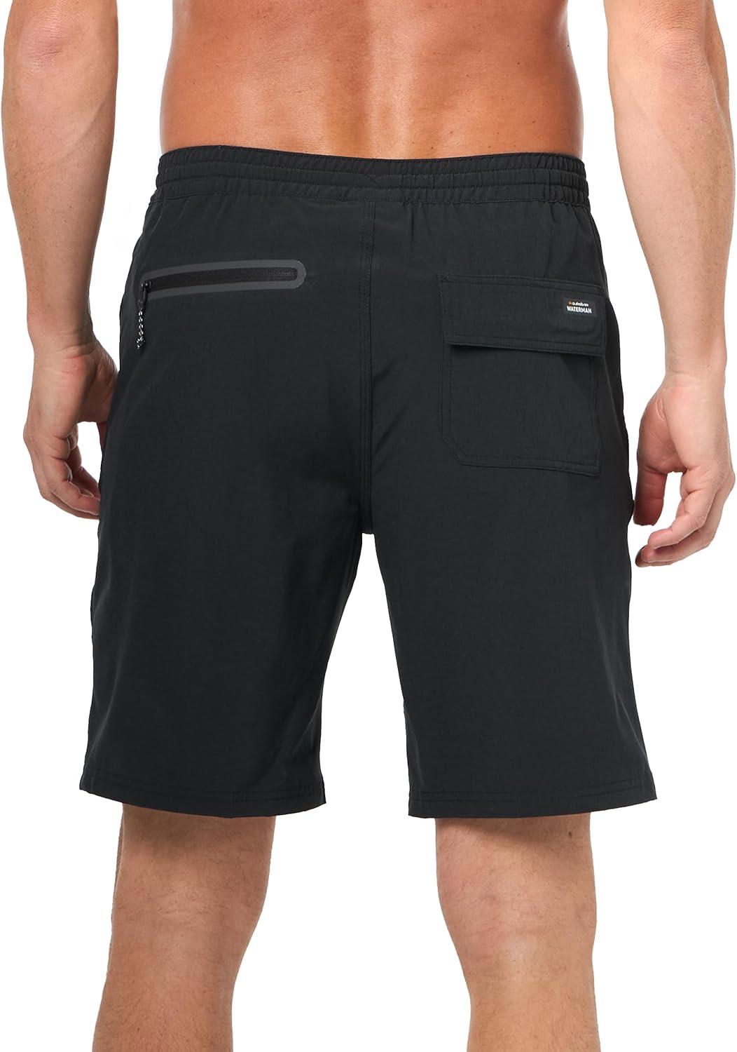 Quiksilver Men's Standard SUVA Amphibian 20 Hybrid Short, Black 241