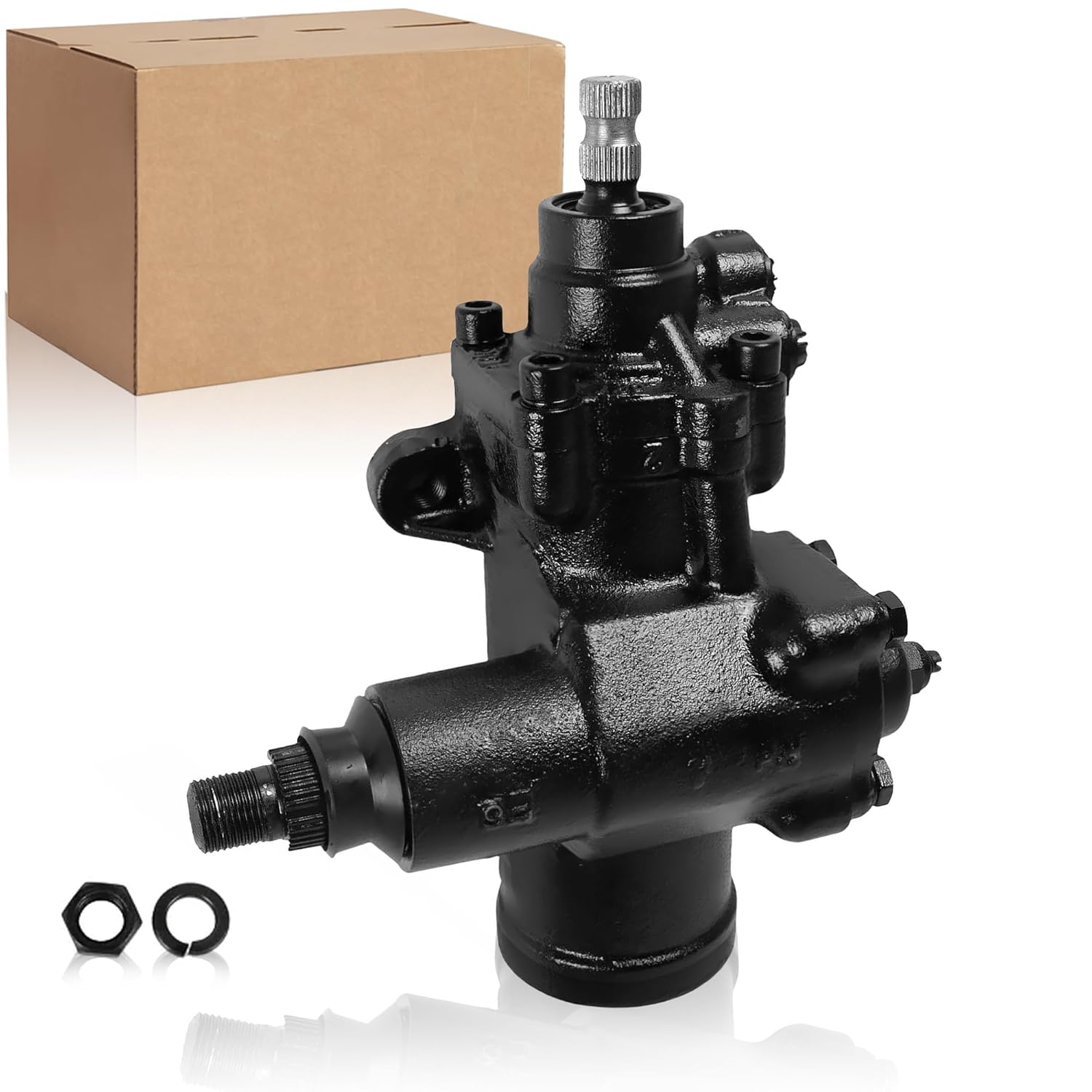 Psrorkeu 27-7540 Power Steering Gear Box for 1988-2000 Chevy GMC C1500 C2500 K1500 K2500 Tahoe Yukon