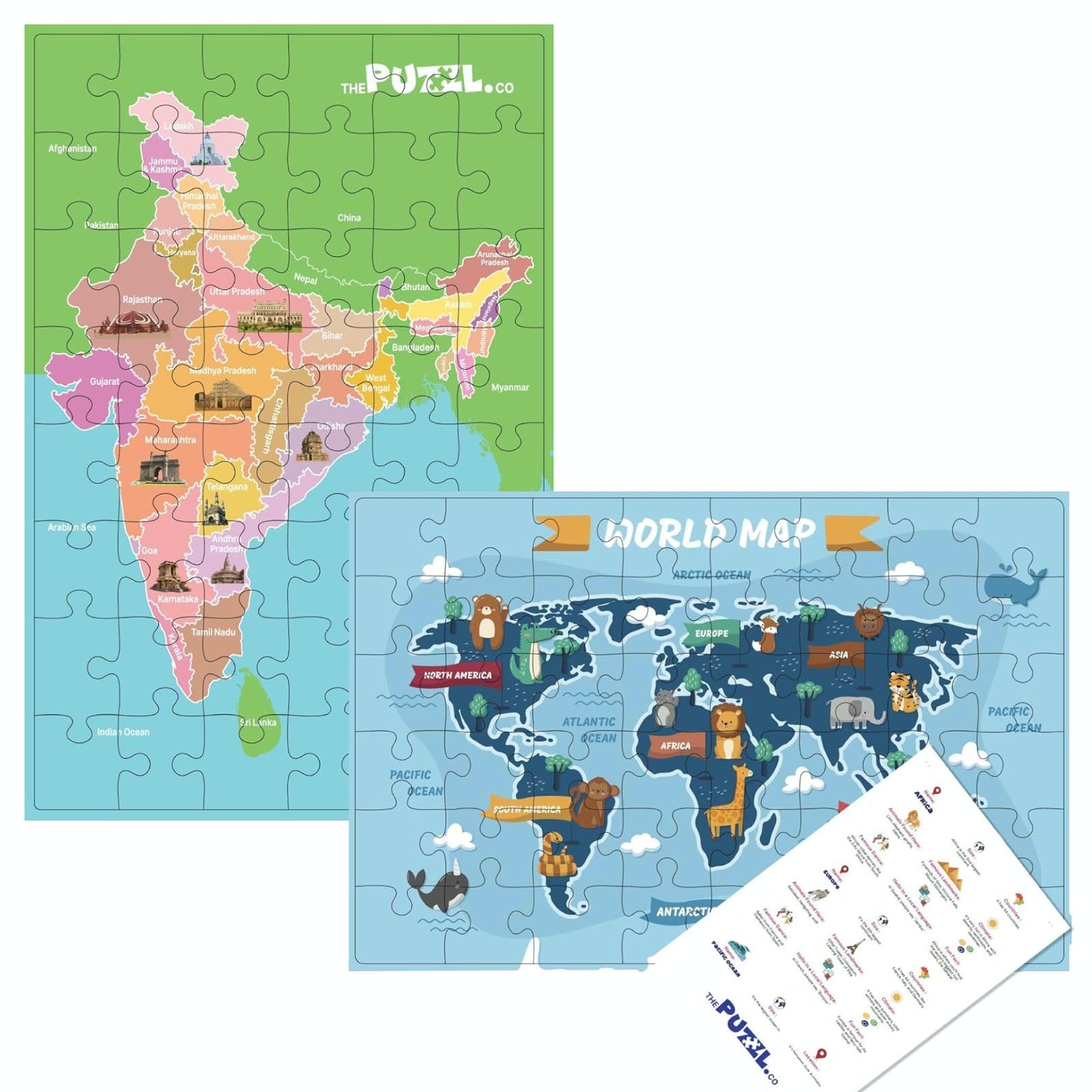 India Map Puzzle for Kids - Educational & Fun! -11