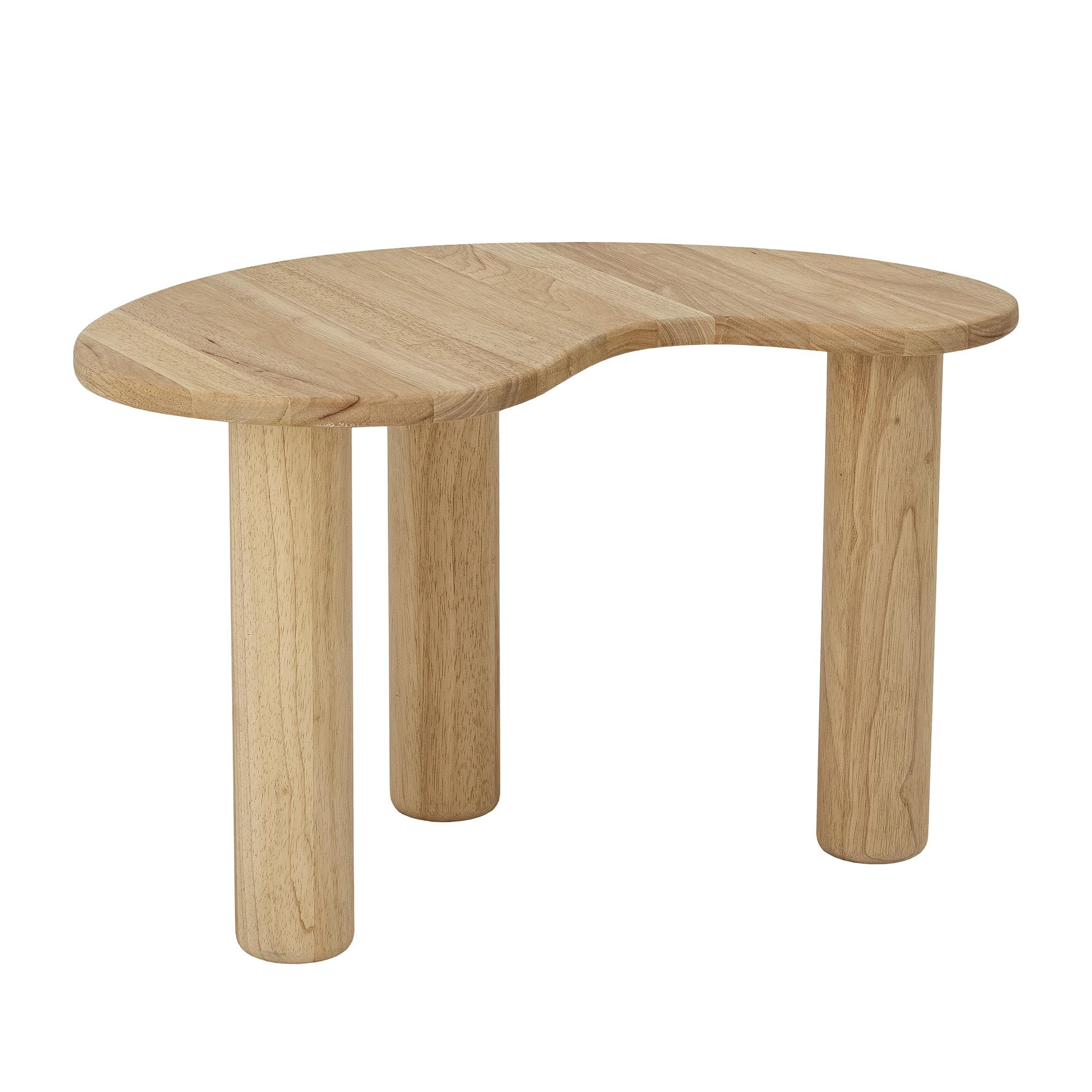 Table basse en bois d'hévéa Bloomingville Luppa naturel 65x40cm