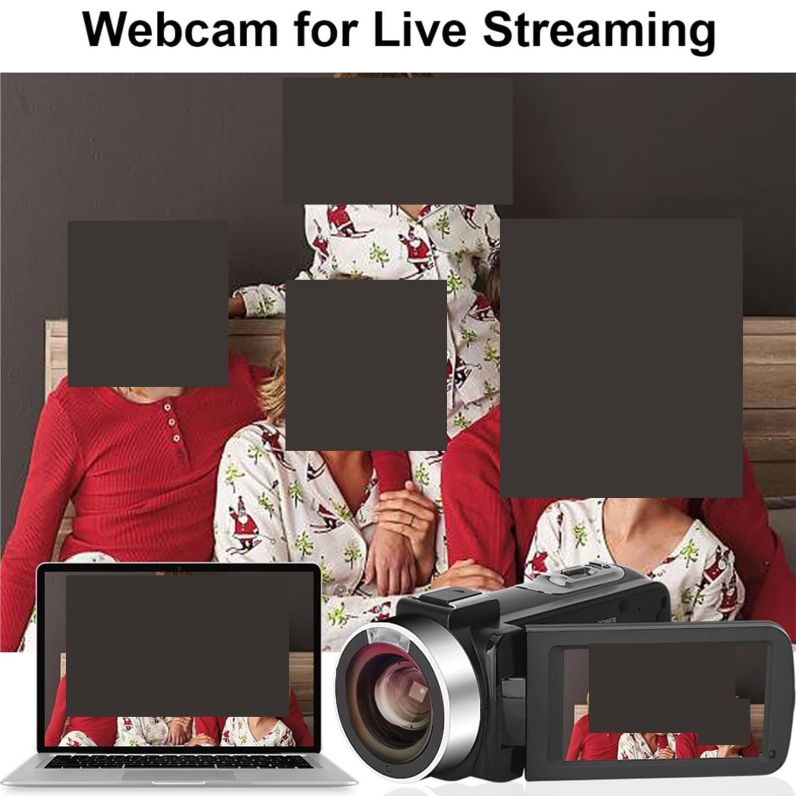 Kamera Wideo 4K HD WiFi 48 MP 3,0-calowe Aparaty Cyfrowe 16x