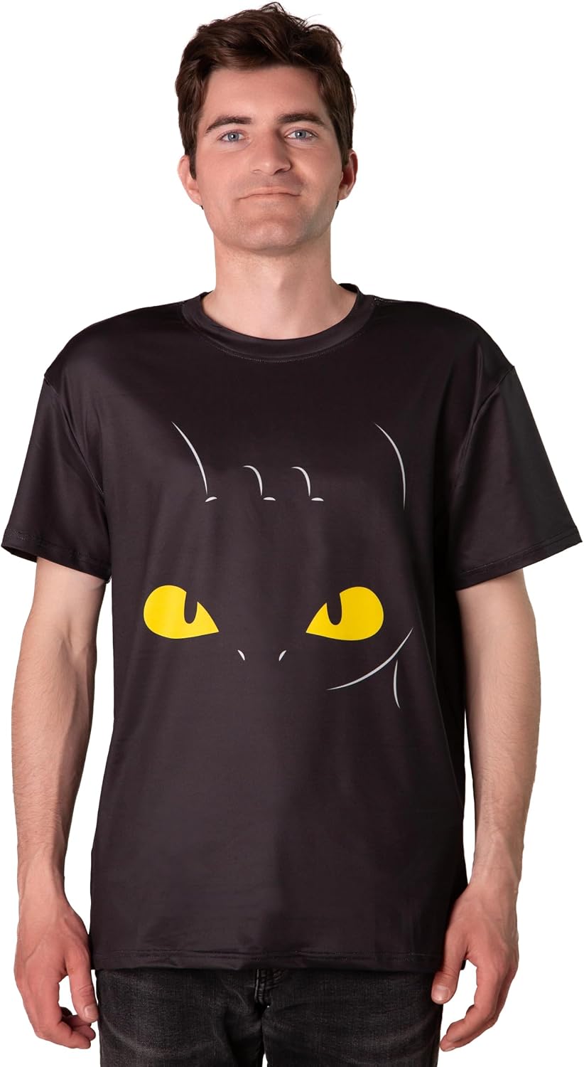 ComfyCamper Black Dragon Costume Shirt Womens Adults Mens Men Women t Shirts Cosplay Halloween Costumes
