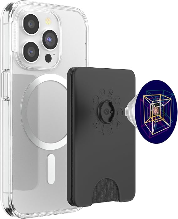 Tesseract: Lost in the Hypercube PopSockets PopWallet for MagSafe