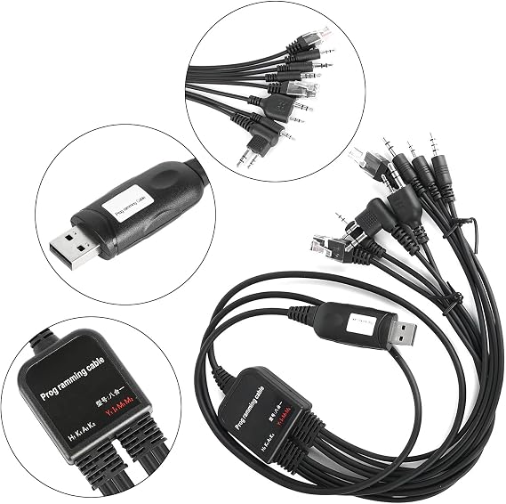 USB Programming Cable for Most Model Radios Car Radio Disc Software