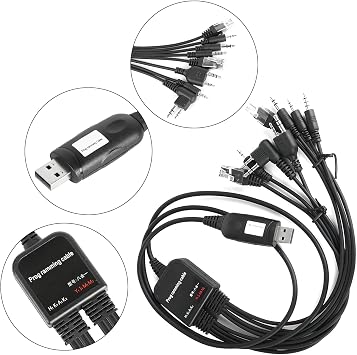 USB Programming Cable for Most Model Radios Car Radio Disc Software