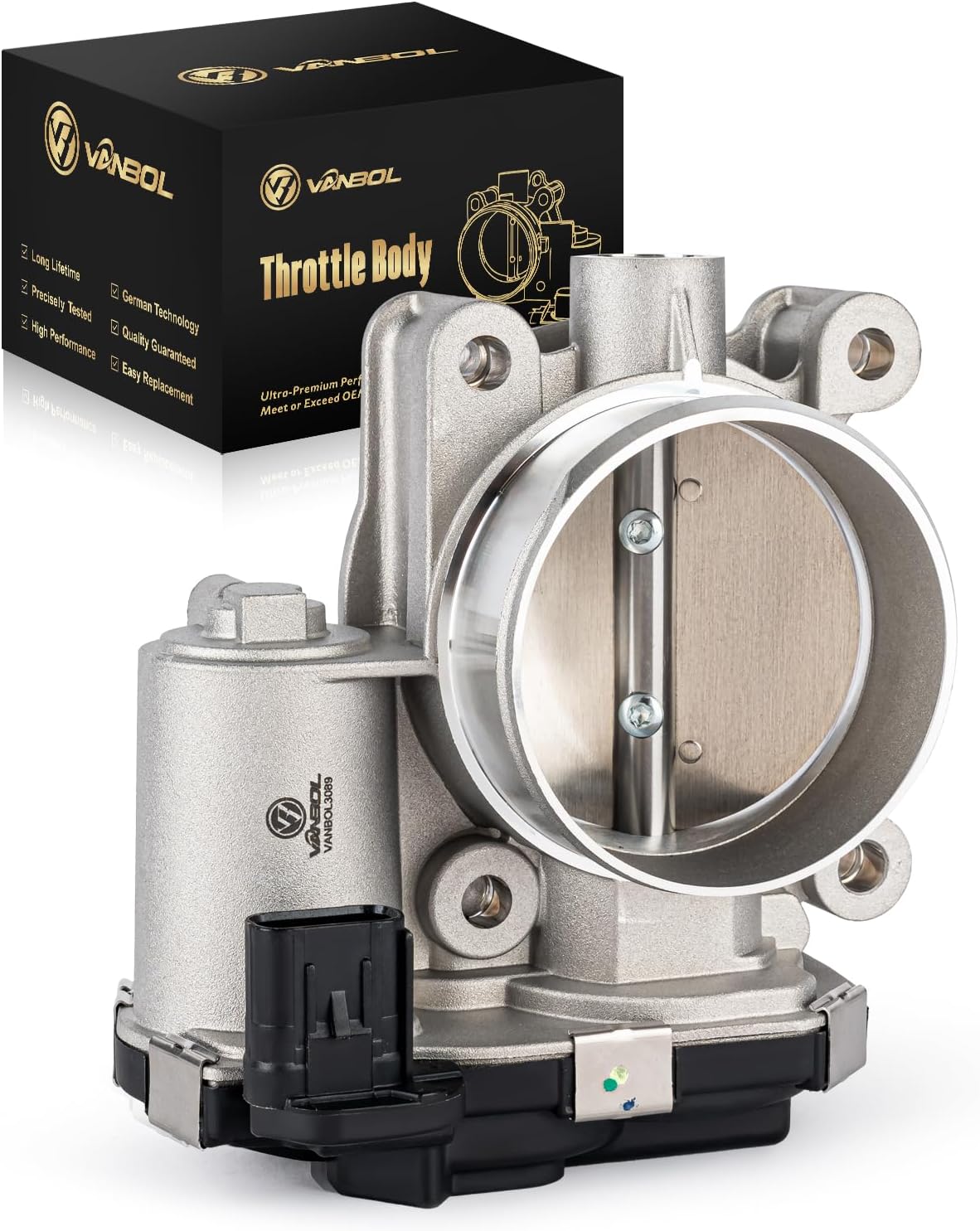 Electronic Throttle Body Assembly Compatible with Chevy Blazer Colorado Impala Malibu Malibu Limited, Buick Envision Lacrosse, Cadillac ATS, GMC Acadia Canyon, L4 2.5L Replace 12670839