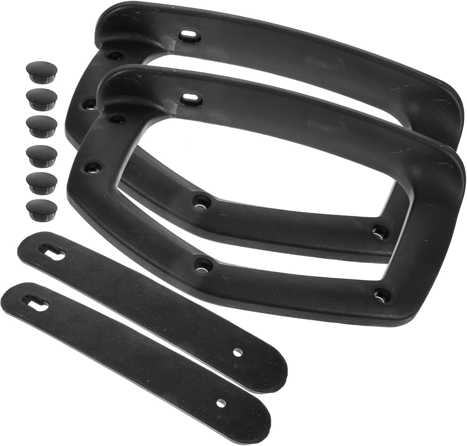 Generic 2Pcs Office Chair Arm Rest Replacement Ergonomic Arm Pads for Gaming Chair Office Use Comfortable Grip Support