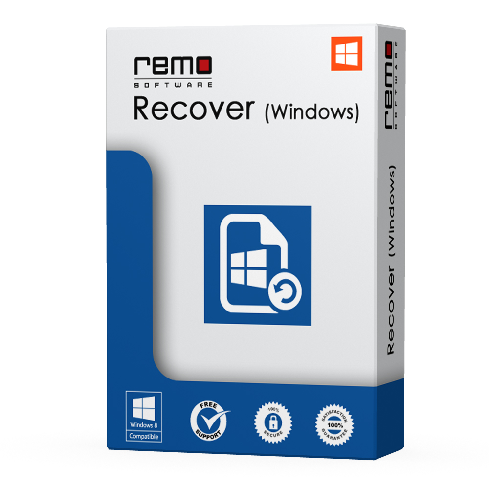 Remo Recover - Windows File Recovery Edition - Recover Deleted or Lost Files On Your Computer - PC File Recovery [Download]
