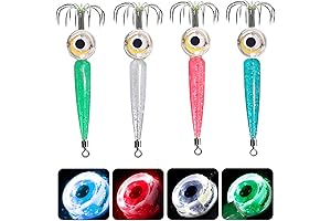 LED Squid Light with Squid Jig Hook