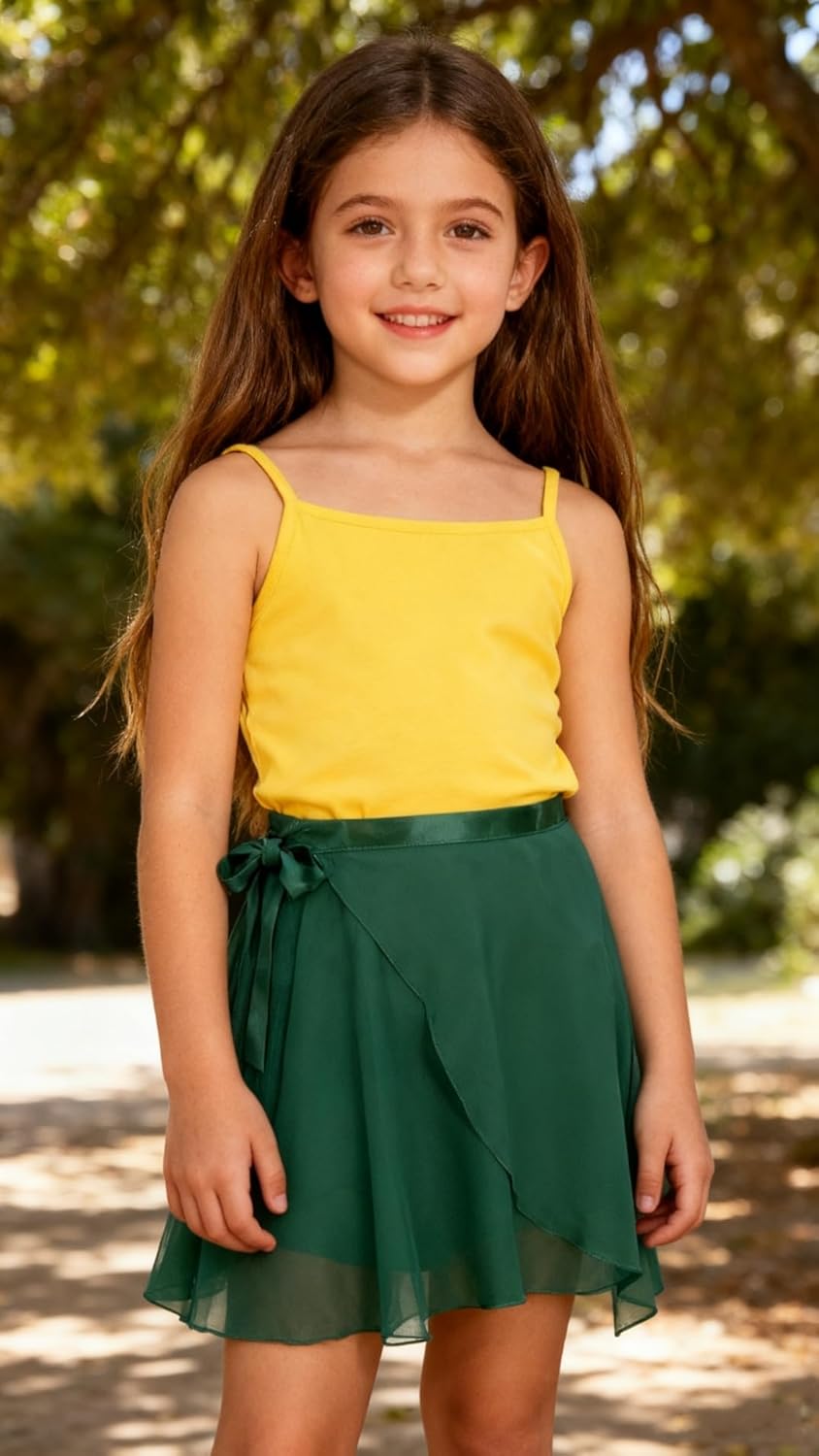 Ballet Skirt Women Adult Girls Dance Chiffon Sarong Wrap Skirts - Image 7