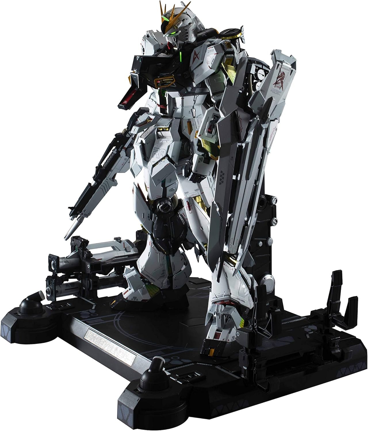 TAMASHII Nations - Mobile Suit Gundam Char's Counterattack - RX-93 contro Gundam (Riemissione) struttura metallica Kaitai-Shou-Ki figura da collezione