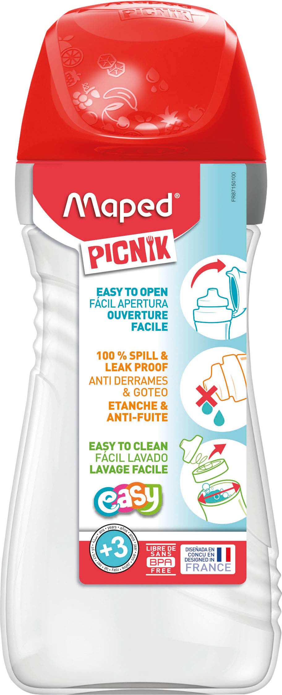 Maped Picnik Water Bottle 14.5 oz 871503