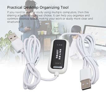 كابل مشاركة بيانات Usb، رابط مزامنة الكمبيوتر إلى الكمبيوتر لنقل الملفات، مشاركة الماوس ولوحة المفاتيح، جسر رابط Km الذكي للنسخ المباشر للكمبيوتر