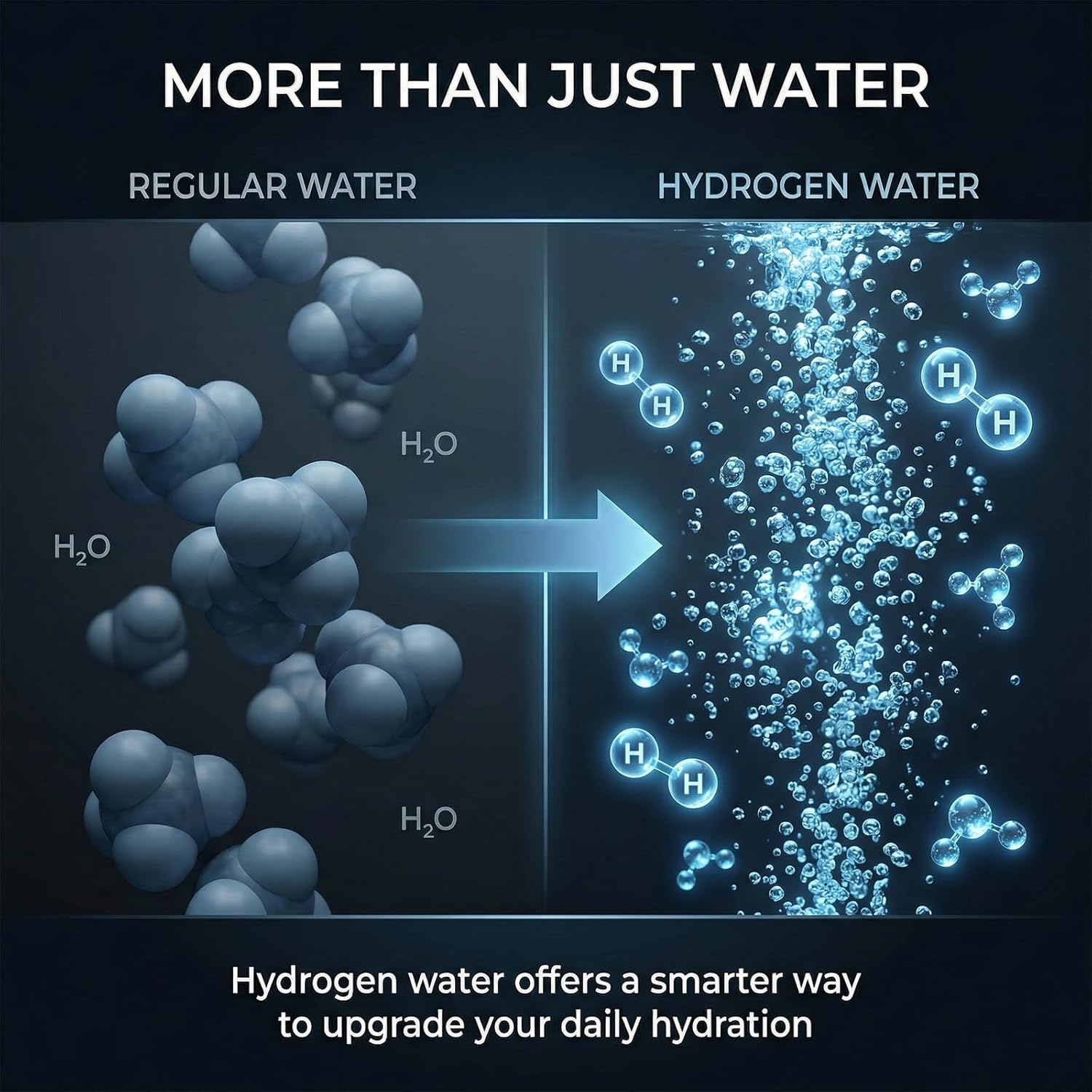 Hydrogen Water Bottle, Hydrogenated Water Bottle with SPE PEM Tech, Portable Hydrogen Water Machine, Hydrogen Bottle, Ionized Hydrogen Water - Image 5