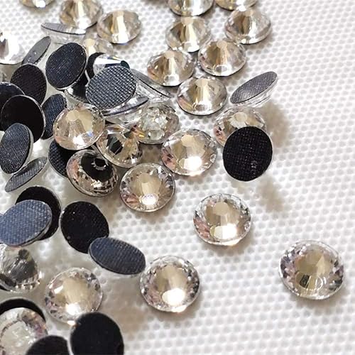 Finstone Hot Fix Rhinestones 10 Gross (1440 Piedras por paquete) Hotfix Rhinestones (Amethyst, SS10)