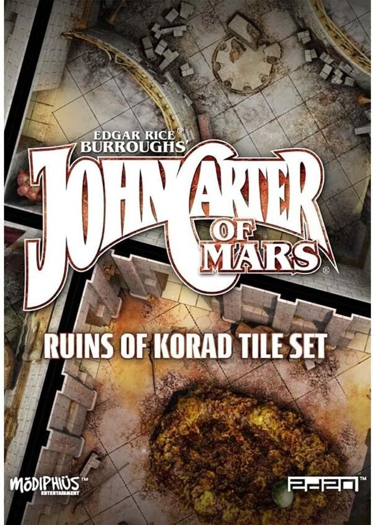 Modiphius John Carter of Mars: Zodanga Dice Set (Set of 6 Custom Dice)