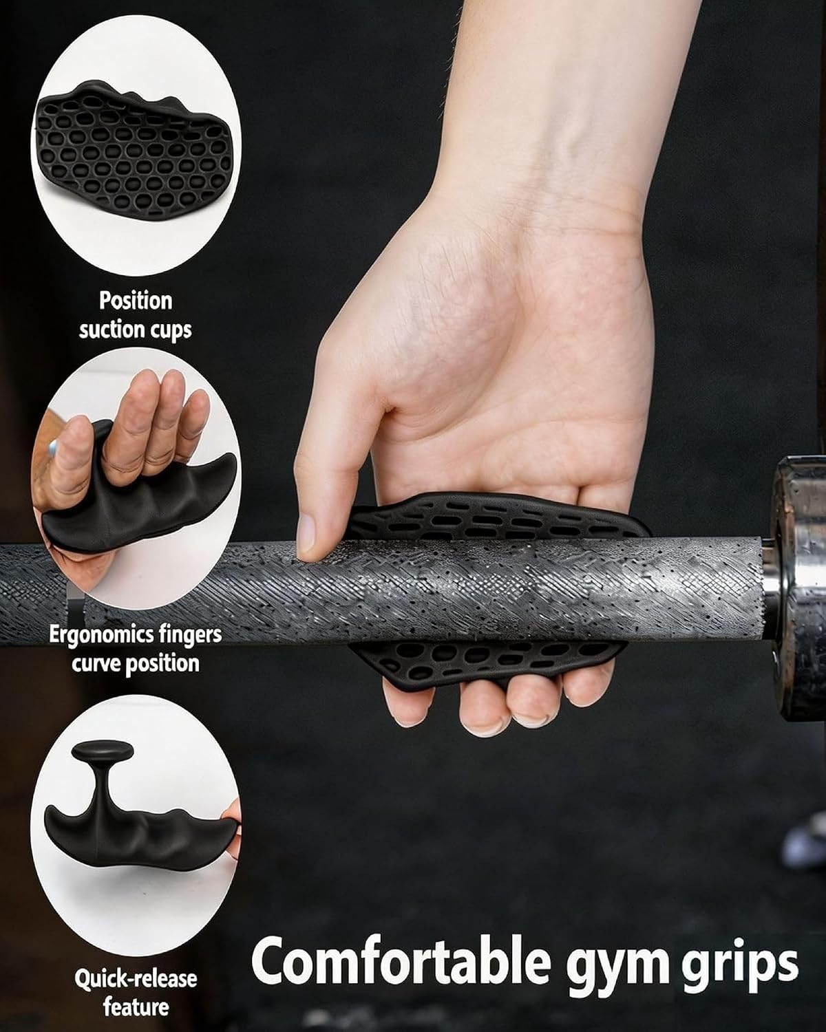 Landmine T Bar Row Attachment, V Bar Handle Workout for Back, Shoulder | Solid Mine Double D-Handle with Non-Slip Rubber Grip for Olympic Strength Training Bars(1" & 2"), Seated Rows, Face Pulls