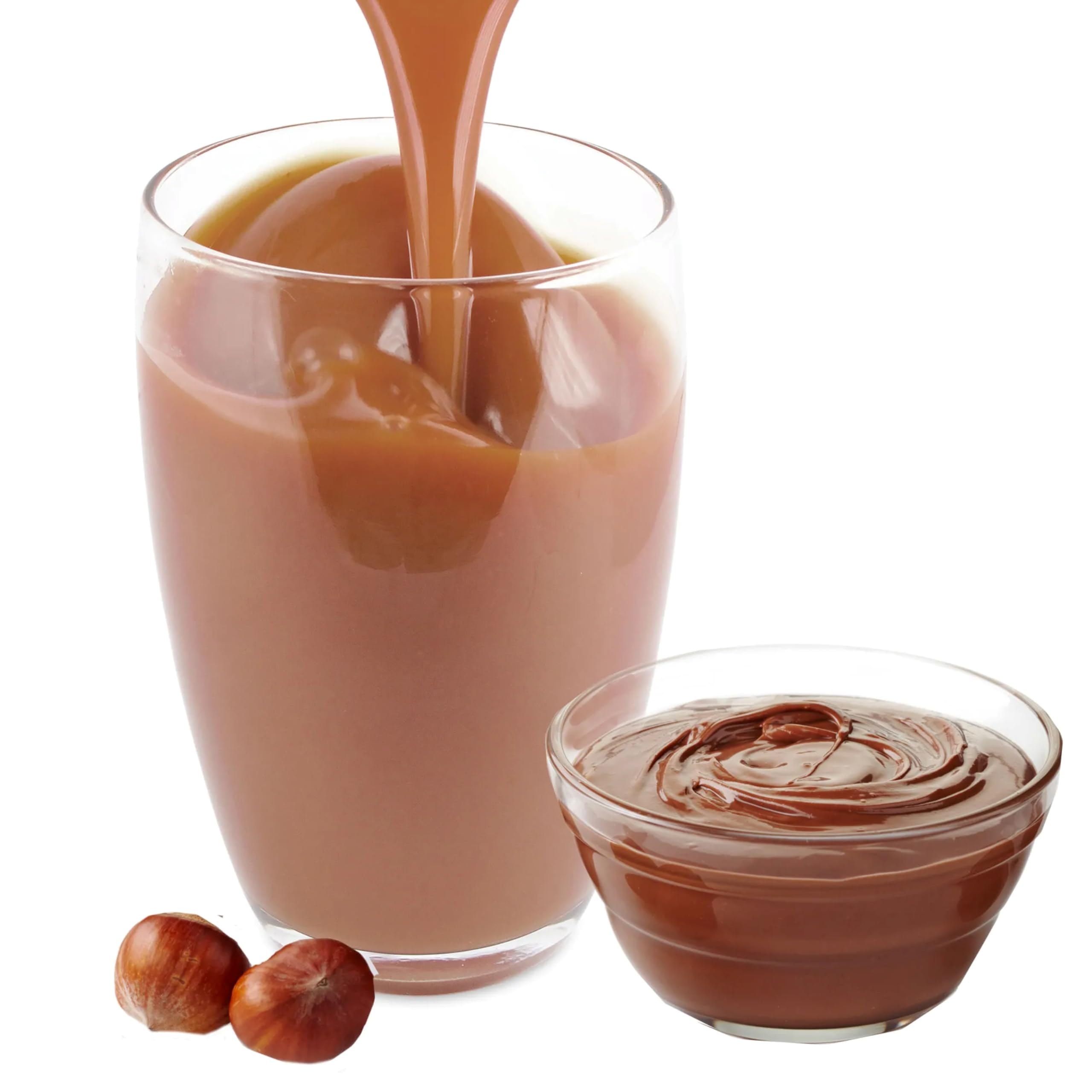 Luxofit Nougat Getränk isotonisch Iso Drink Pulver, L-Carnitin, Elektrolytgetränk, für Sportler geeignet, schnelle und einfache Zubereitung, Made in Germany (10 Kg)