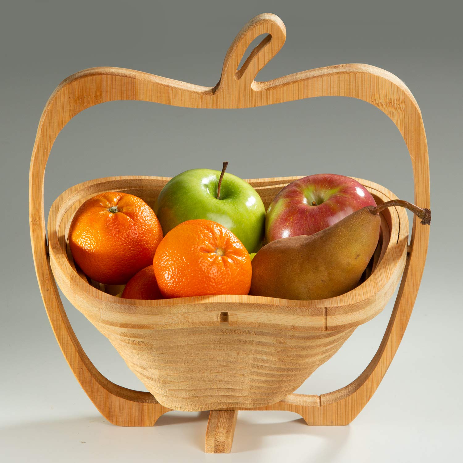 Apple Dried Fruit Gift Tray Turns into Fruit Basket, Dried Fruit & Trail Mix - Corporate Gifting, Holiday Gifting
