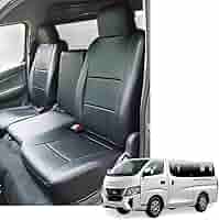 Nissanセレナ NV350 Caravan 黒 レザーシート Amazon | 日産セレナ C27 C26 C25 に適用 車 シートカバー 新型