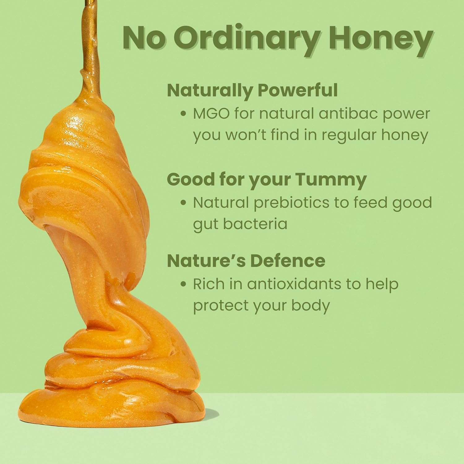 Wonder Honey Raw Manuka Honey New Zealand MGO400 (13+) Tested for 26 Markers, Traceable, Natural Soothing for Sore Throat, Cough - Aids Digestion - Triple Sealed for safety in a Protective Box (8.8oz)