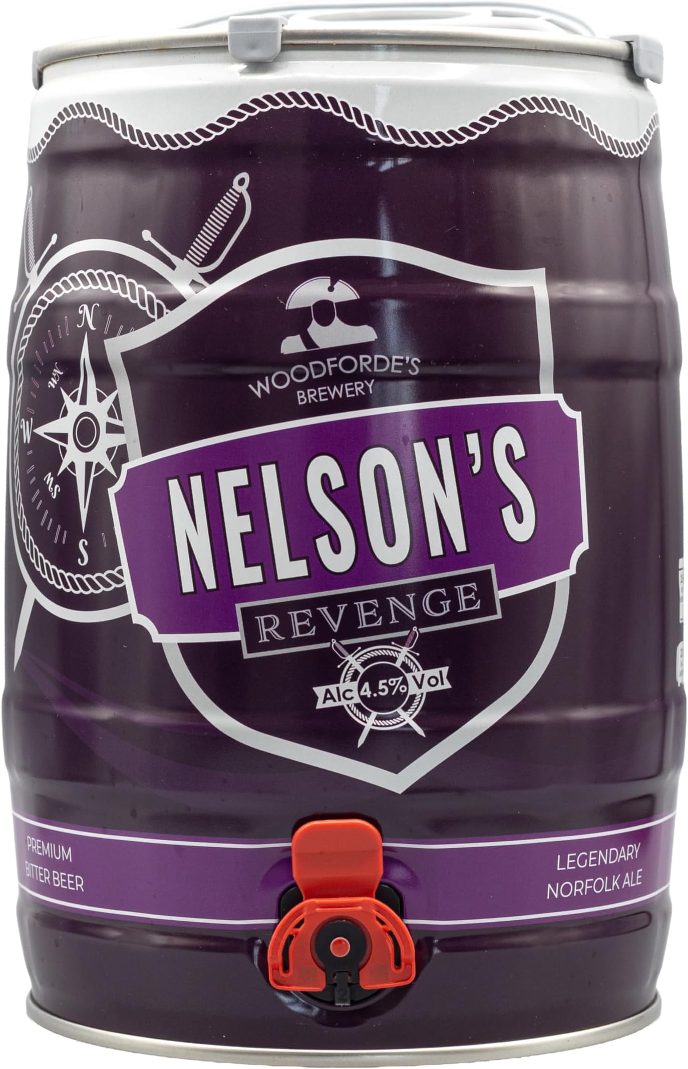 Woodforde's Nelson's 5 Litre Mini Keg