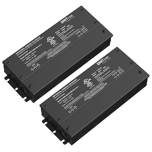 Miniatura 18 de EMITEVER Controlador LED Regulable, Transformador de 150W AC 110V-277V a DC 24V, Regulación 5-en-1: ELV/MLV/TRIAC / 0-10V / 1-10V / 10V