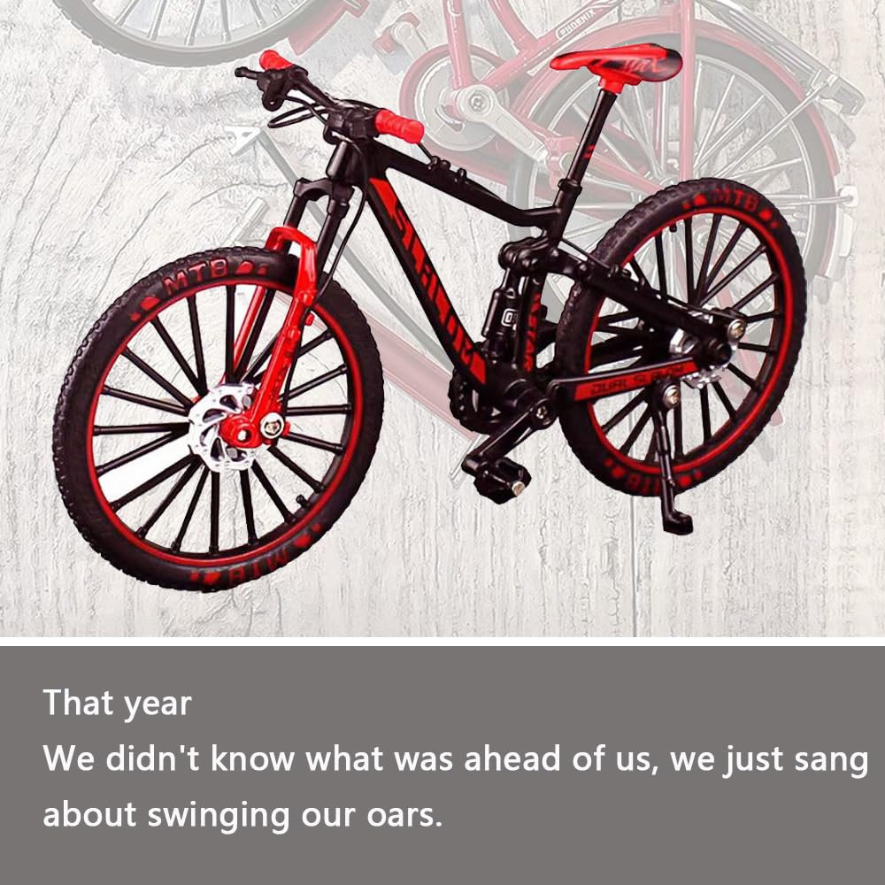 Mini Finger Bikes, Modellino di Bicicletta in Lega di Zinco 1:10, Della Bicicletta Della Lega Modellin, Finger Mountain Bike Modello