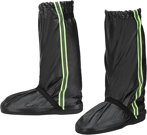 PATIKIL Cubiertas impermeables para zapatos, reutilizables antideslizantes con cremallera para zapatos de lluvia, cubiertas para botas de nieve