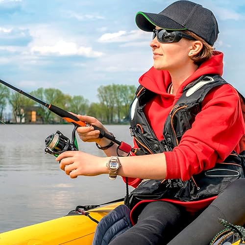 Miniatura 5 de Correa de seguridad para varilla de seguridad con agarre innovador de gel para remo o caña para kayak, canoa