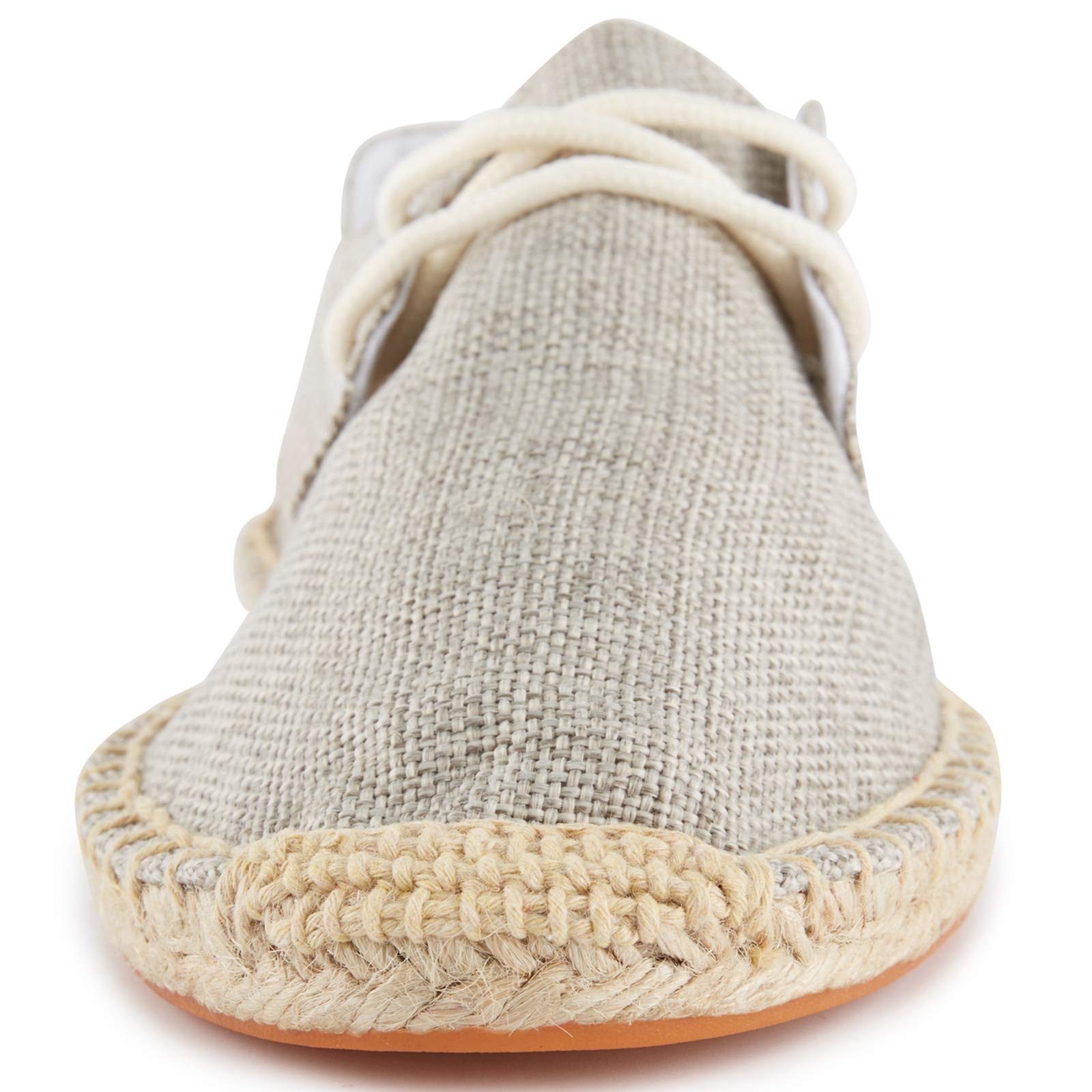 Alexis Leroy Espadrilles Plat Bout Fermé Décontractée Plat Loafers Chaussures pour Homme avec des Lacets