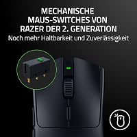 Razer Viper V3 HyperSpeed Vezeték nélküli Esport Gaming Egér - Focus Pro 30K DPI Szenzor - 280 óra akkumulátor - 4000Hz - Fekete 7