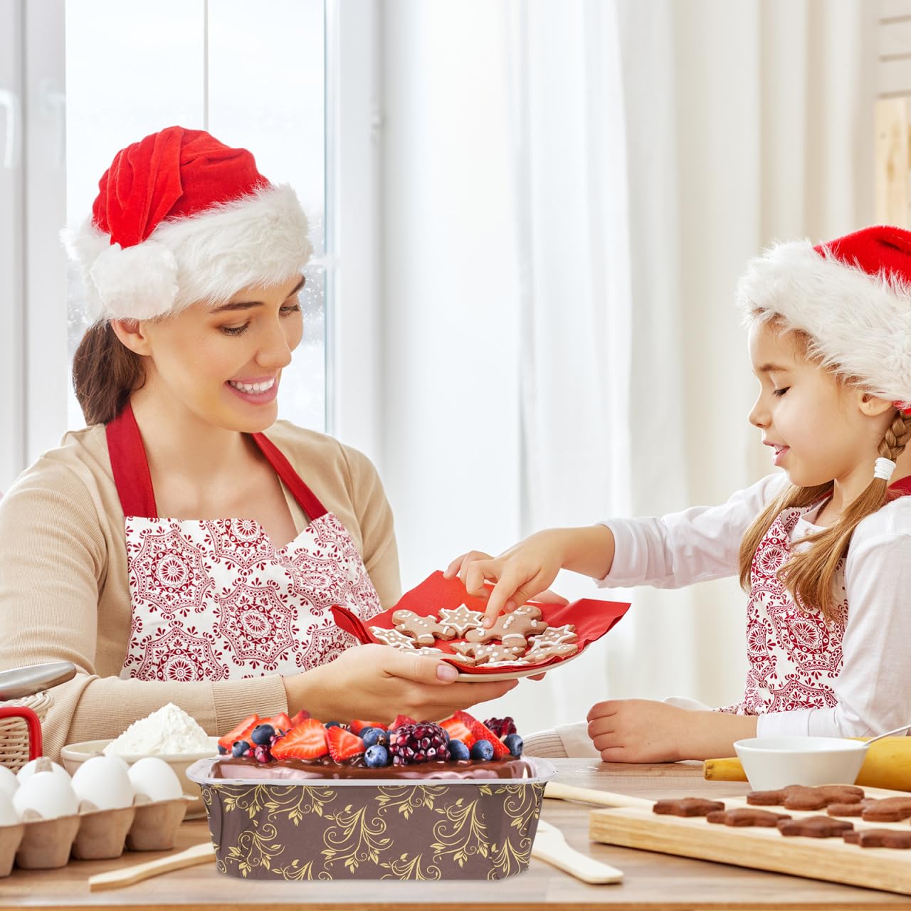 Housoutil 50 Supports À Gâteau En Papier Sulfurisé Résistants À La Chaleur Forme Bateau Pour Pâtisserie Desserts Pains Jetables Biodégradables Ustensiles De Cuisine