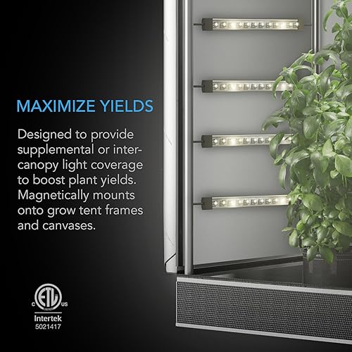 Miniatura 2 de AC Infinity IONBEAM S16 - Barras de luz LED de espectro completo de 16 pulgadas, penetración más profunda, diodos Samsung LM301H EVO y controlador