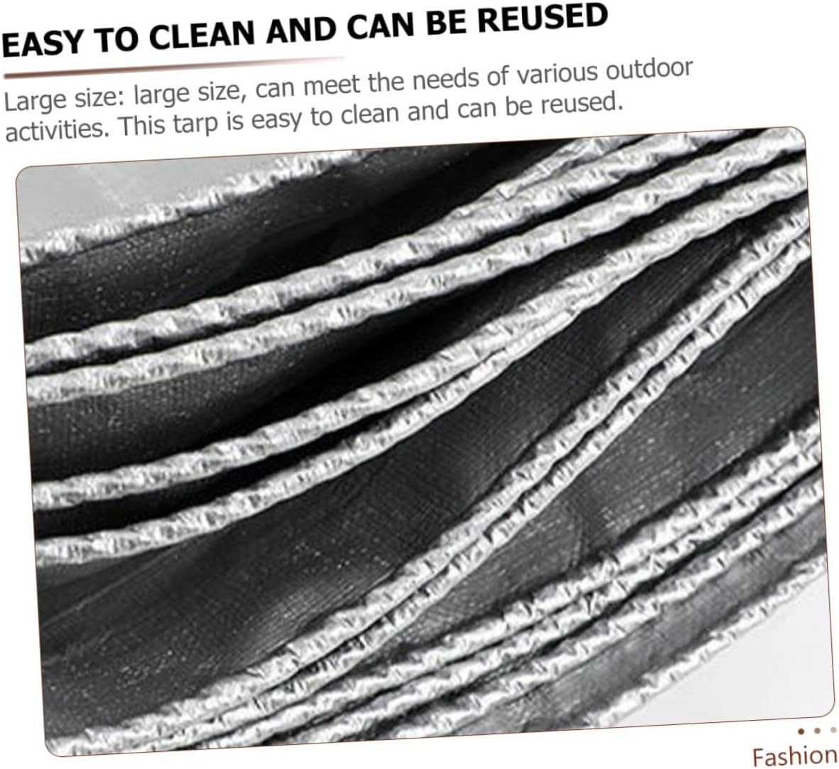 MERRYHAPY Heavy Duty Tarp Durable Pe Canopy for Outdoor Camping Picnics Equipment Protection Multi Purpose Rain Cover with Grommets for Easy Setup