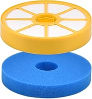 Vista 3 de 1 filtro HEPA lavable reutilizable + 1 cepillo de repuesto, kit de filtros HEPA de repuesto, accesorios para aspiradoras, compatibles con DC05 DC08