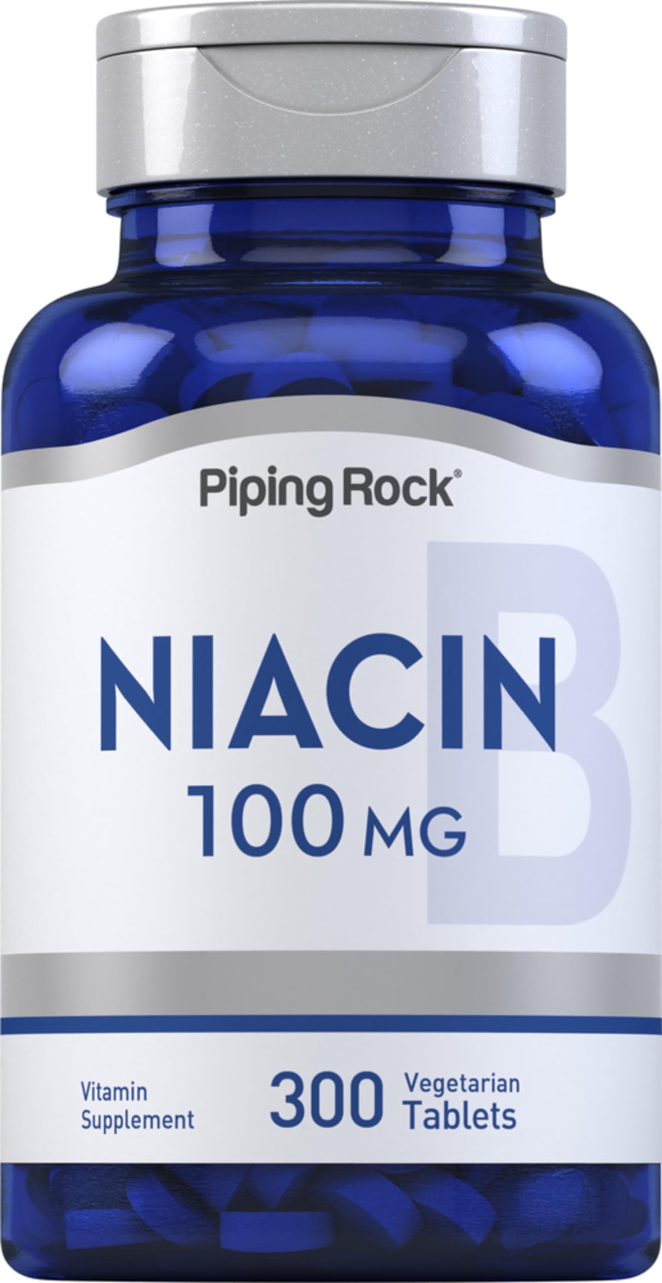 Piping Rock Niacin 100mg | 300 Tablets