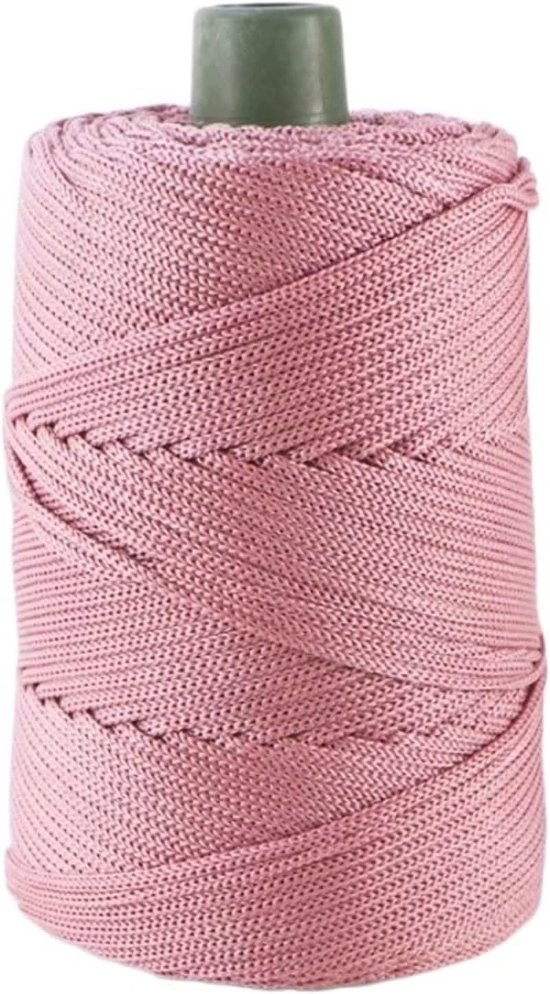 Yarn for Crocheting 1pcs Light Viscose Ice Rope Summer Sun Hat Hand Woven DIY Hook Cushion Hollow Bright Silk Medium Thick Wool Knitting Chunky Yarn Crochet Kit (Color : 20)