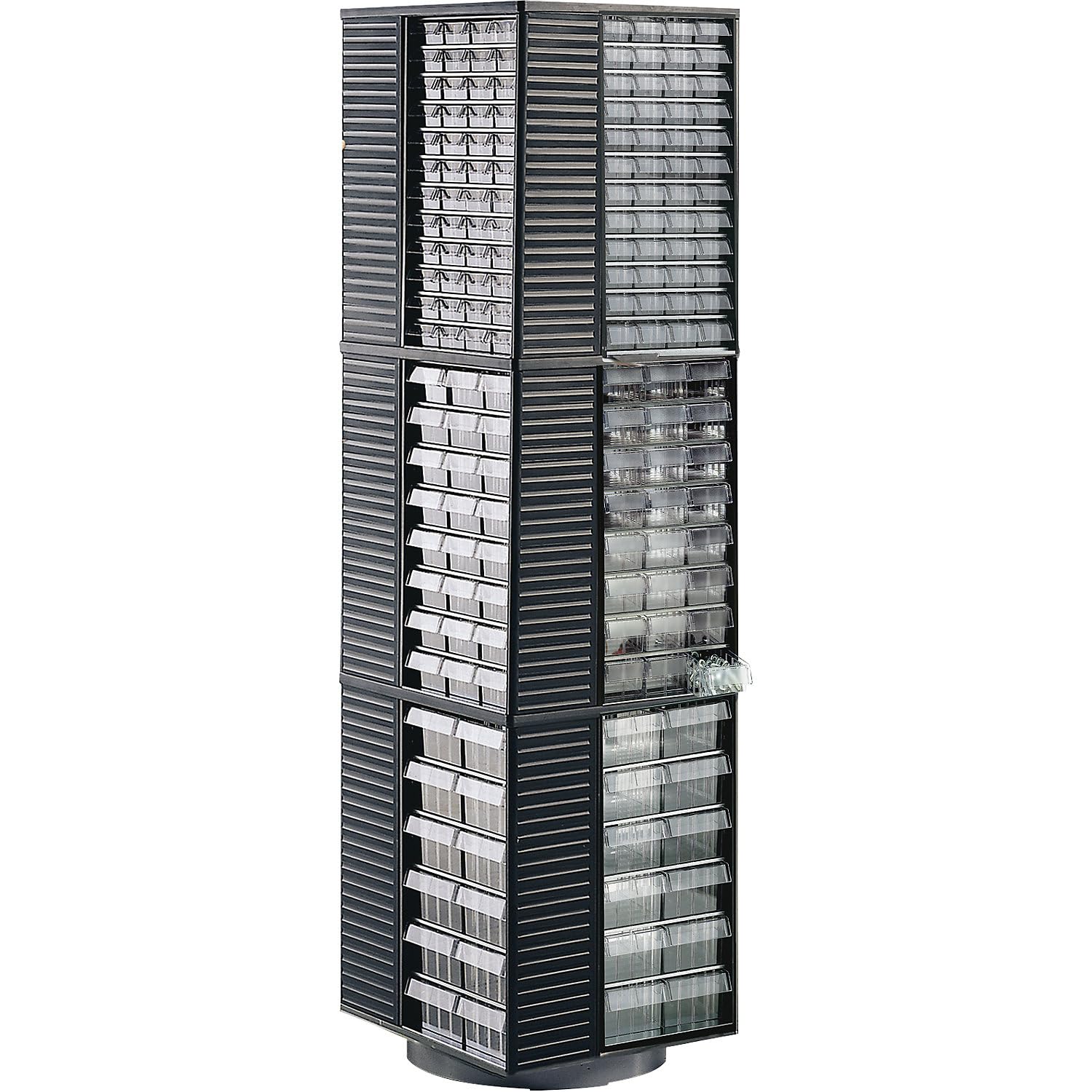 Treston Magazyn na małe części 551-3, szer. x gł. x wys. 310 x 180 x 550 mm, 48 szuflad, szary