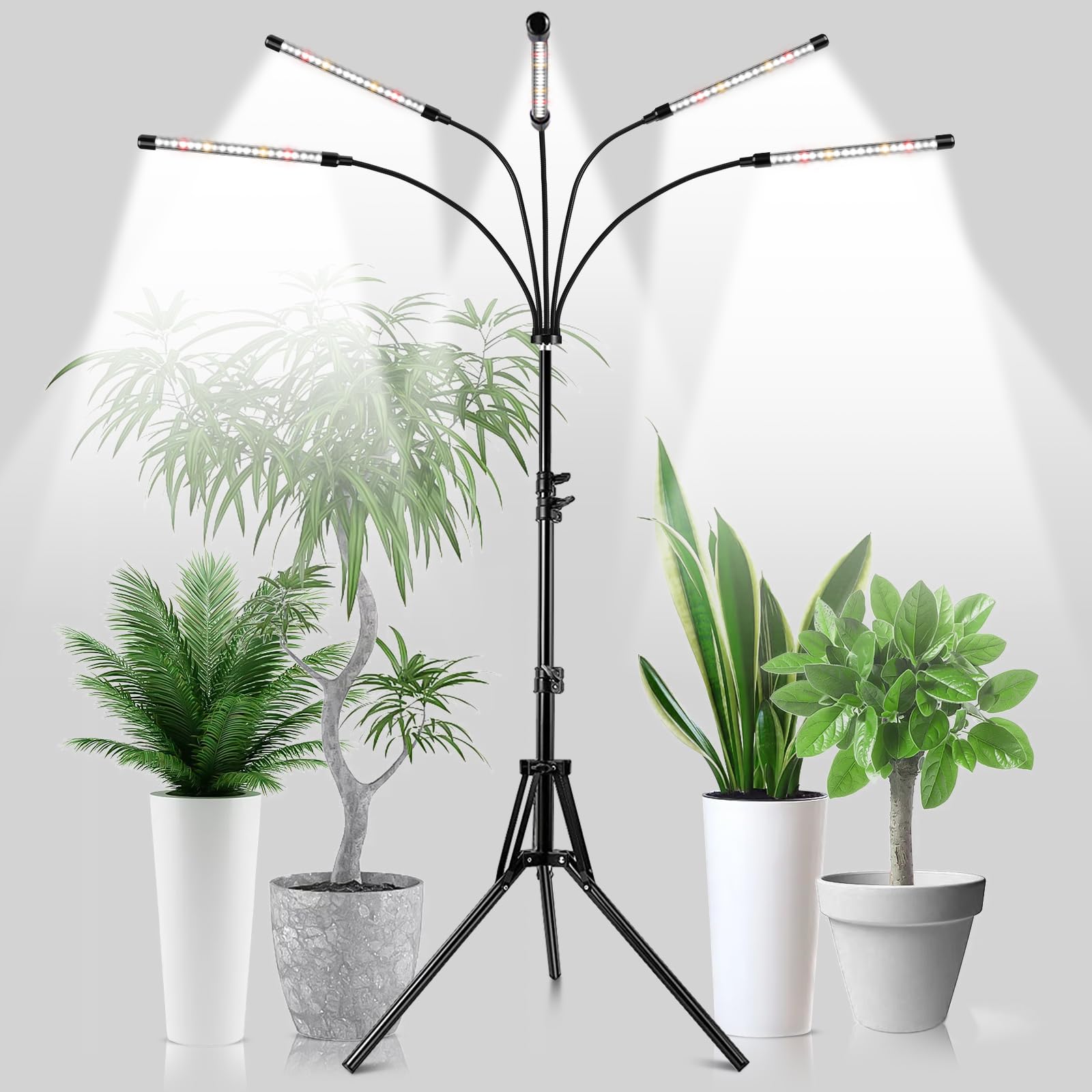 Garpsen 5-Head Full Spectrum Grow Light