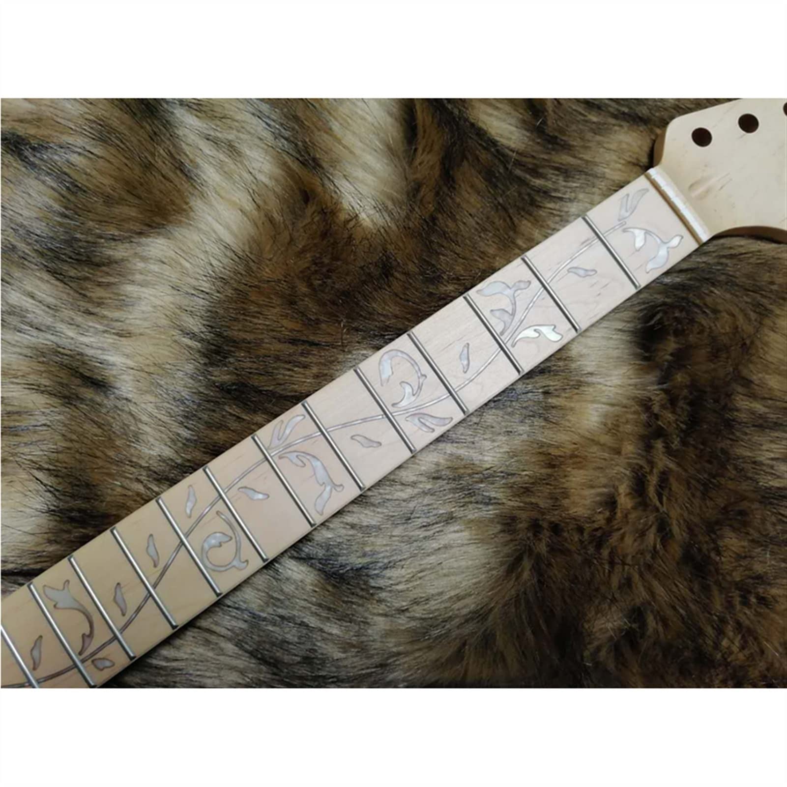 Gryf gitary elektrycznej 22 Frets Maple Electric Guitar Neck Szyi Akcesoria Do Guitarra Instrumenty Muzyczne