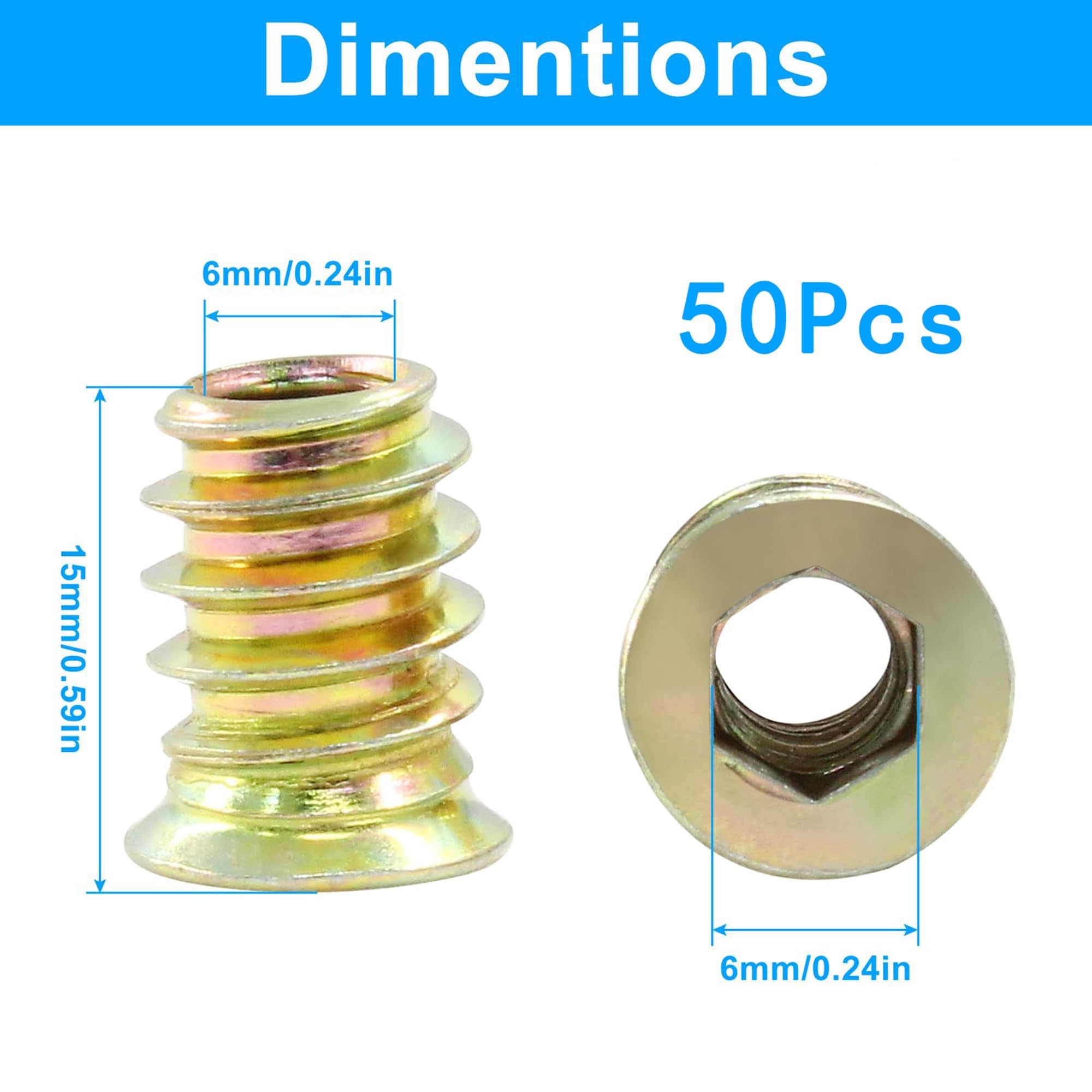 20 Unidades De Conectores Excéntricos Para Muebles, De Yutou, 15 X 12 Mm, Conectores Para Muebles, De Aleación De Zinc, Excéntricos, Rueda De Levas Para Armarios, Cajones, Cómodas Y Paneles De Muebles