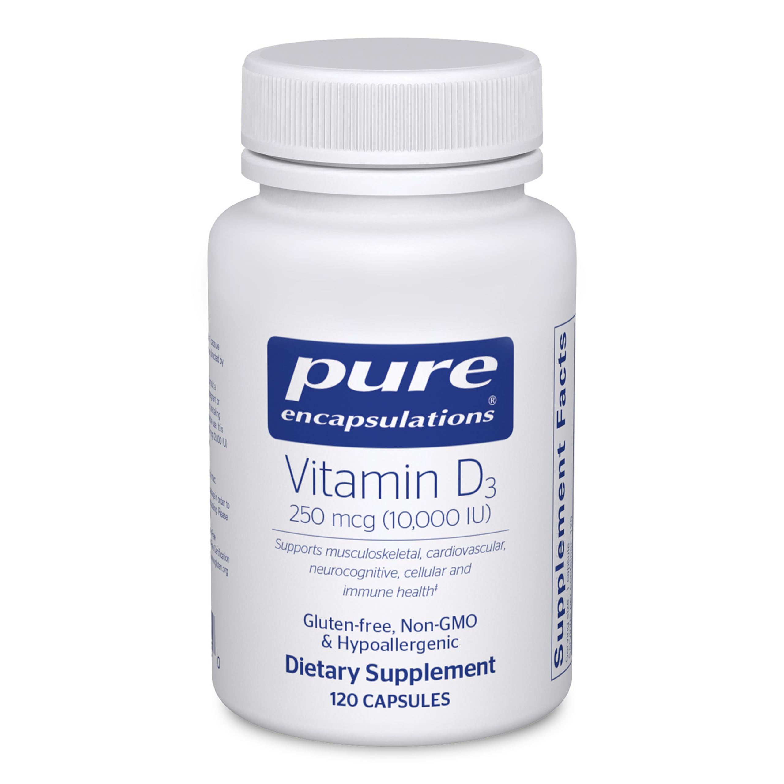 Pure Encapsulations Vitamin D3 250 mcg