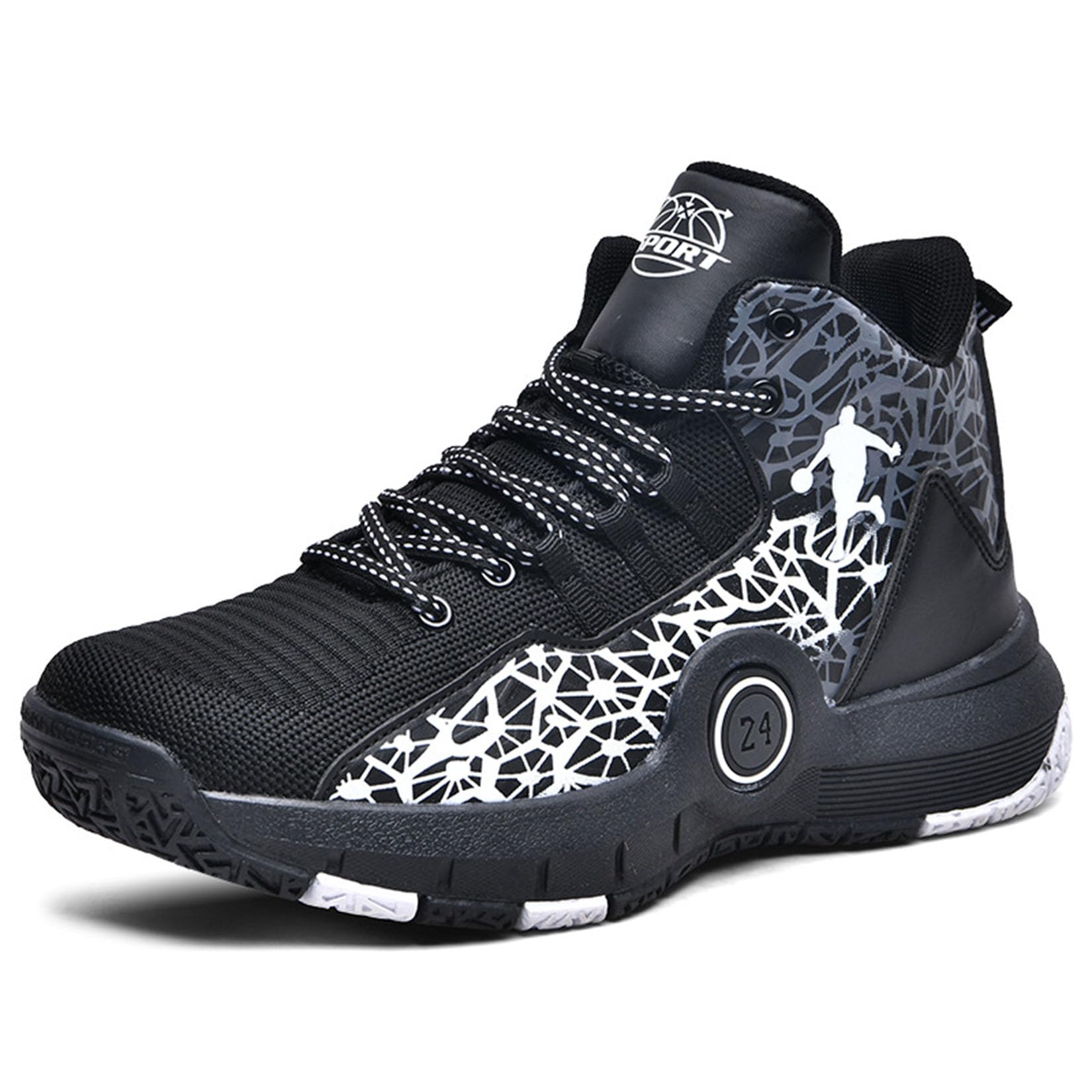Zapatillas De Baloncesto Masculinas Zapatillas Deportivas Masculinas Zapatillas Deportivas Interiores Suaves Y Transpirables Femeninas Zapatillas De Correr Al Aire Libre(33 EU, Z05)